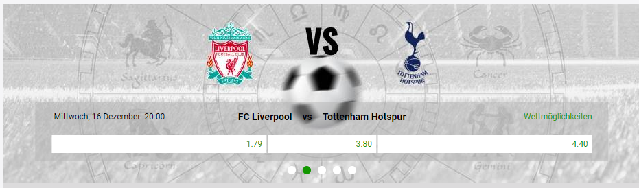 ZodiacBet Top Quoten