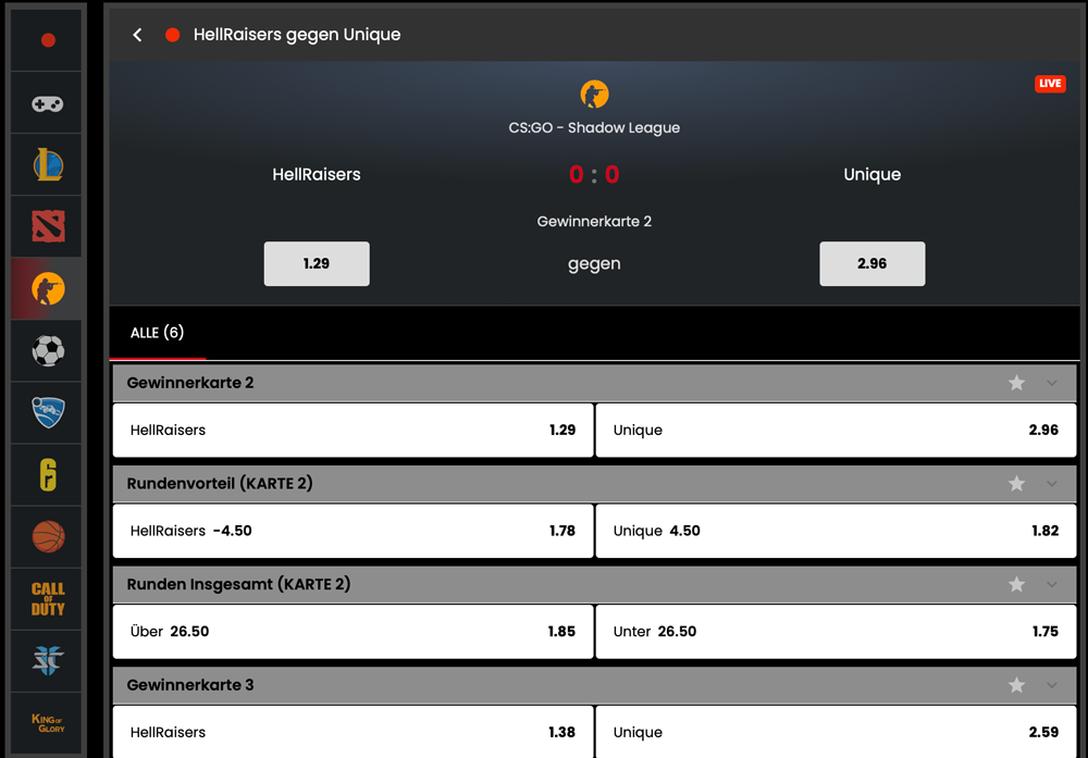 Select.bet eSports