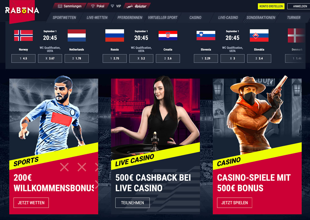 Rabona Website