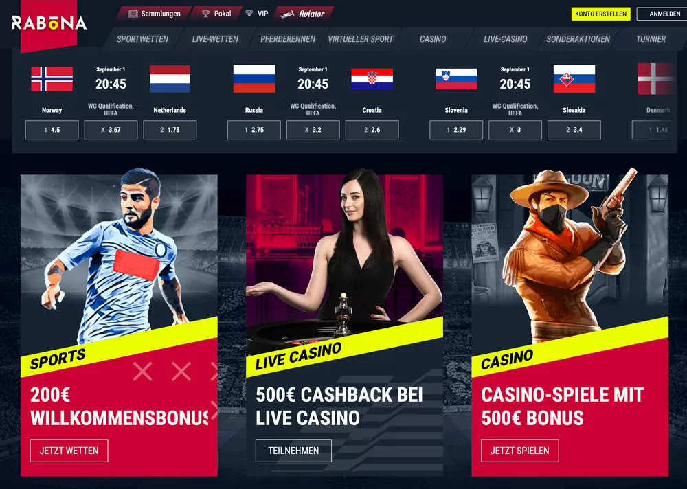 Rabona Website