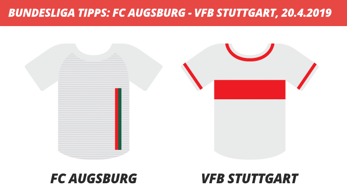 Bundesliga Tipps: FC Augsburg - VFB Stuttgart, 20.4.2019 (Prognose, Tipps & Quoten) Bundesliga Tipps: FC Augsburg - VFB Stuttgart, 20.4.2019 (Prognose, Tipps & Quoten)