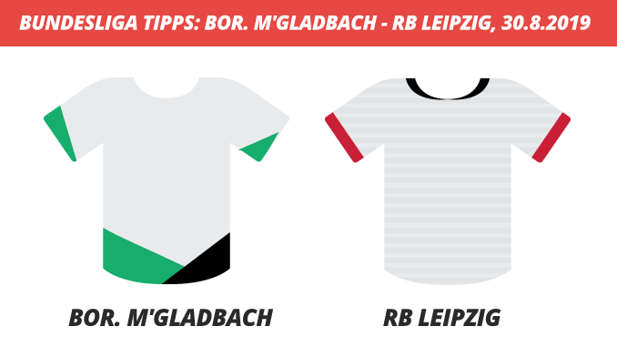 Bundesliga Tipps: Borussia M'Gladbach - RB Leipzig, 30.08.2019 (Prognose, Tipps & Quoten) Bundesliga Tipps: Borussia M'Gladbach - RB Leipzig, 30.08.2019 (Prognose, Tipps & Quoten)