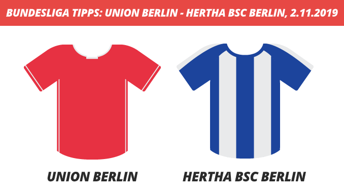 Bundesliga Tipps: 1. FC Union Berlin – Hertha BSC Berlin, 02.11.2019 (Prognose, Tipps & Quoten)