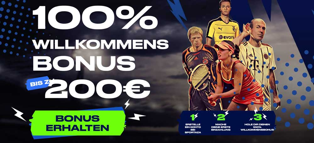 Sportaza Sportwetten Bonus
