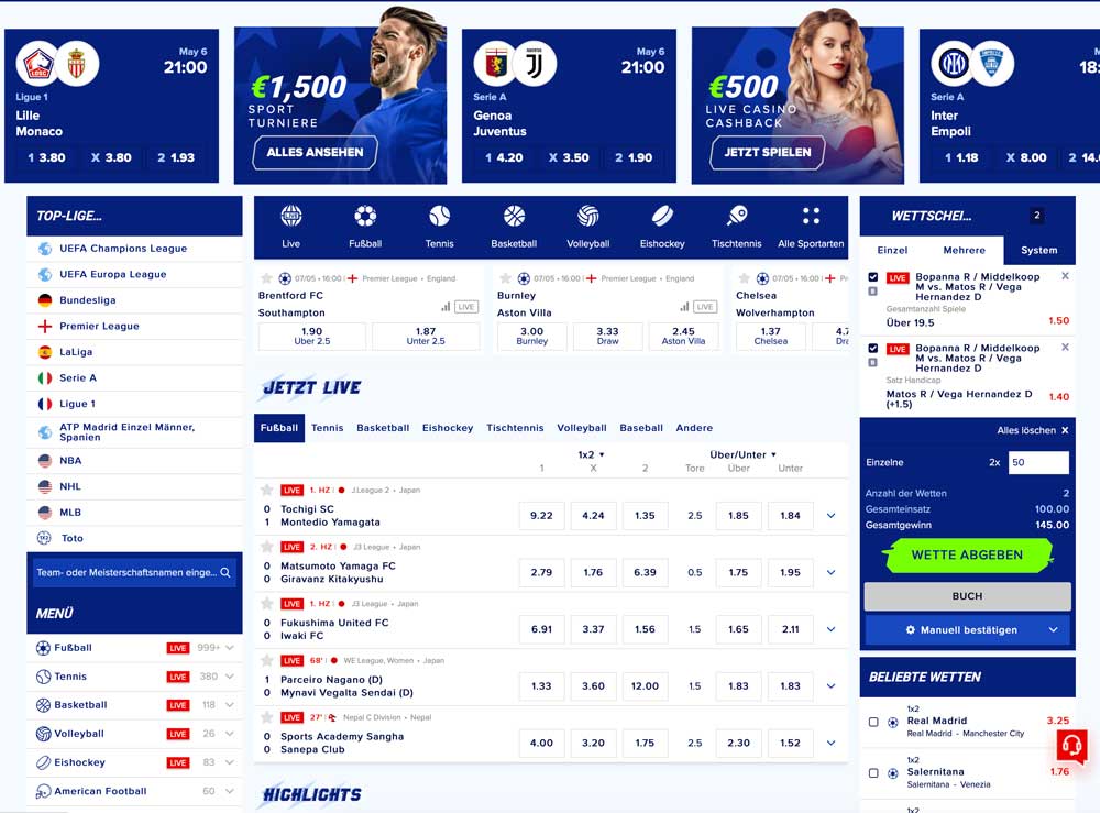 Sportaza Sportwettenportal