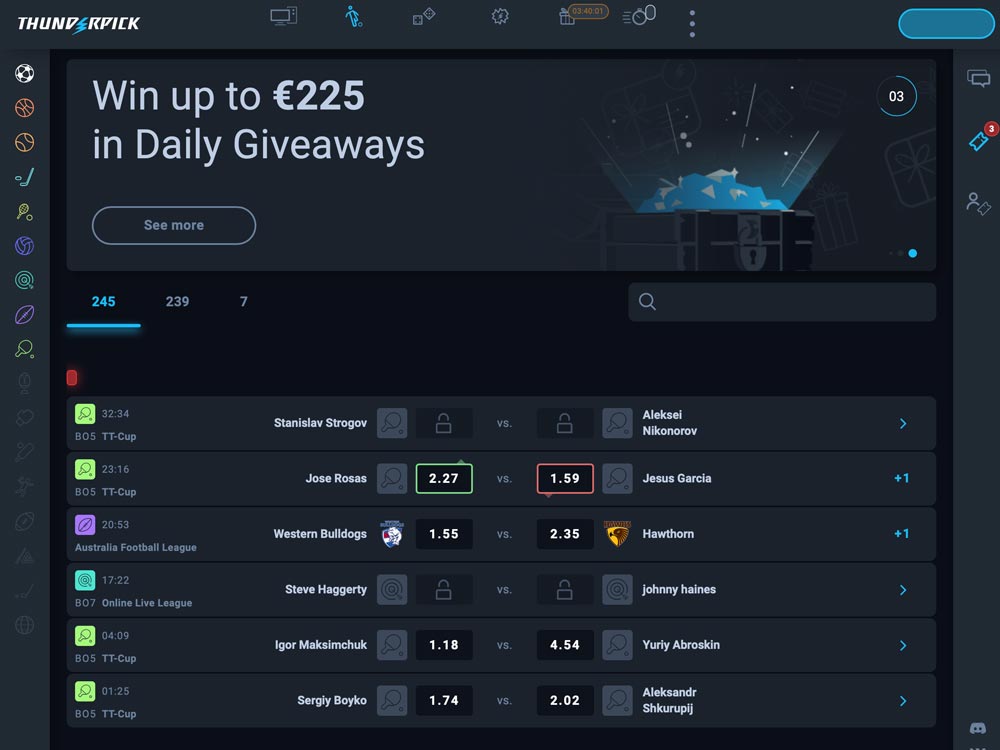 Thunderpick Website