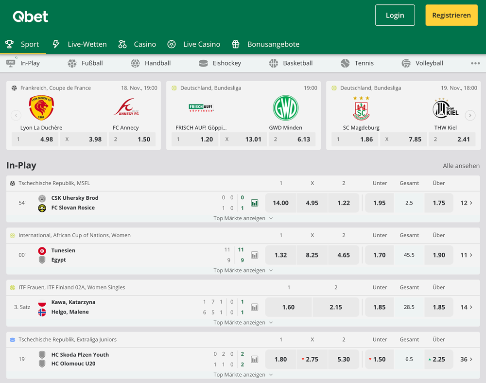 Qbet Website