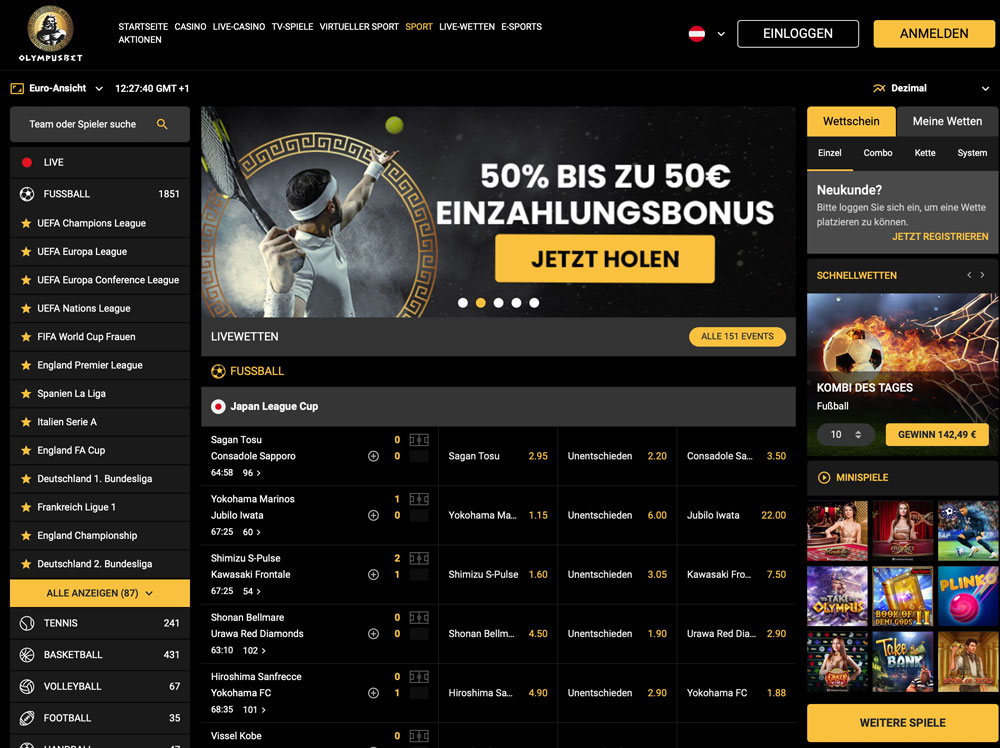 Olympusbet Website