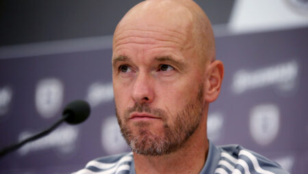 Ten Hag erklärt, warum er seinen Spielern nach der Ohrfeige gegen Liverpool keine Vorwürfe gemacht hat