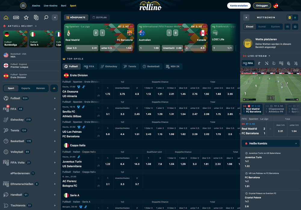 Rollino Website