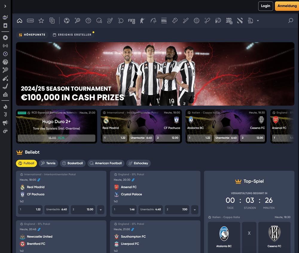 Instant Casino Website