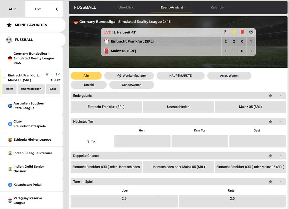 WinMega Livewetten