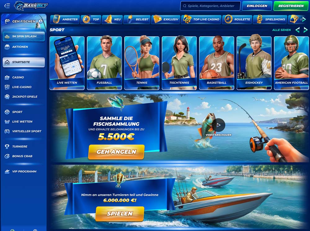 Bassbet Website