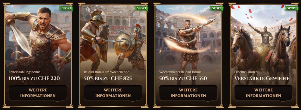 Lanista Sportwetten Bonus