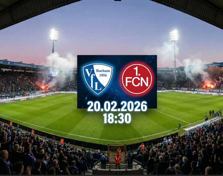 VfL Bochum – 1. FC Nürnberg live im TV und Livestream: Wer überträgt heute?