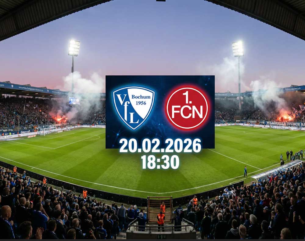 VfL Bochum - 1. FC Nürnberg live im TV und Livestream: Wer überträgt heute?