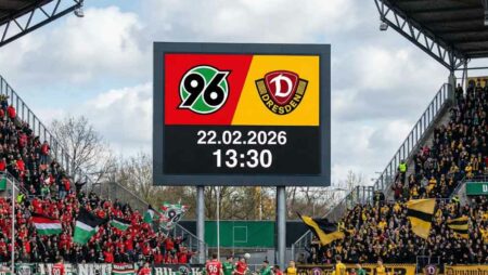 Hannover 96 – Dynamo Dresden live im TV und Livestream (22.02.202)