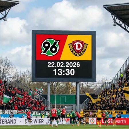 Hannover 96 – Dynamo Dresden live im TV und Livestream (22.02.202)