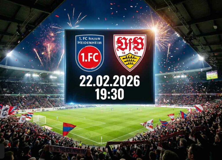 1. FC Heidenheim – VfB Stuttgart live im TV und Livestream: Wer überträgt heute?