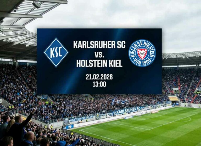 Karlsruher SC – Holstein Kiel live im TV und Livestream: Wer überträgt heute?