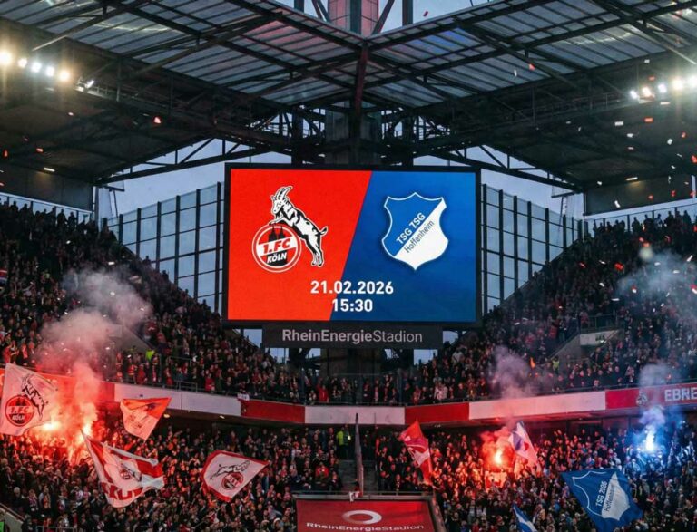 1. FC Köln – TSG Hoffenheim live im TV und Livestream: Wer überträgt heute?