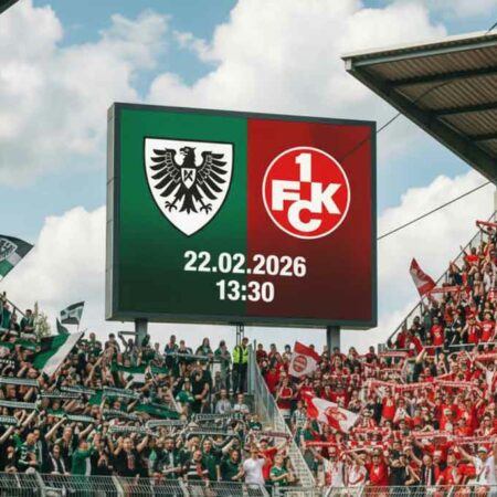Preußen Münster vs. 1. FC Kaiserslautern live im TV und Stream (22.02.2026)