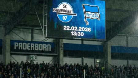 SC Paderborn 07 – Hertha BSC live im TV und Livestream (22.02.2026)