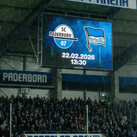 SC Paderborn 07 – Hertha BSC live im TV und Livestream (22.02.2026)