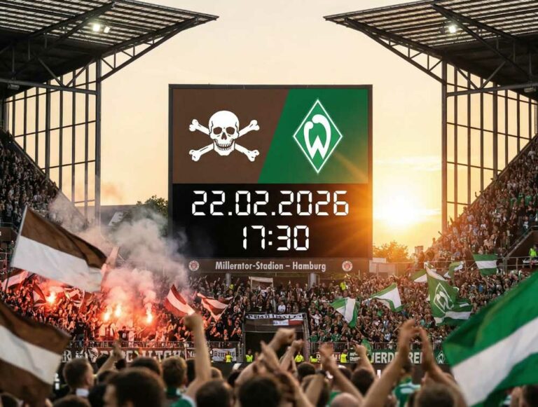 FC St. Pauli – Werder Bremen live im TV und Livestream: Wer überträgt heute?