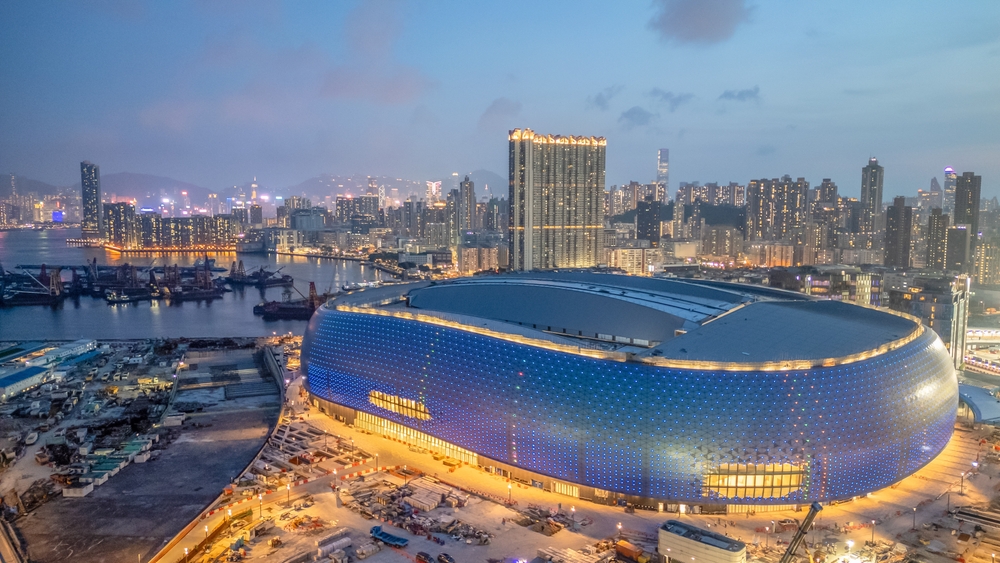 Kai Tak Stadion in Hongkong