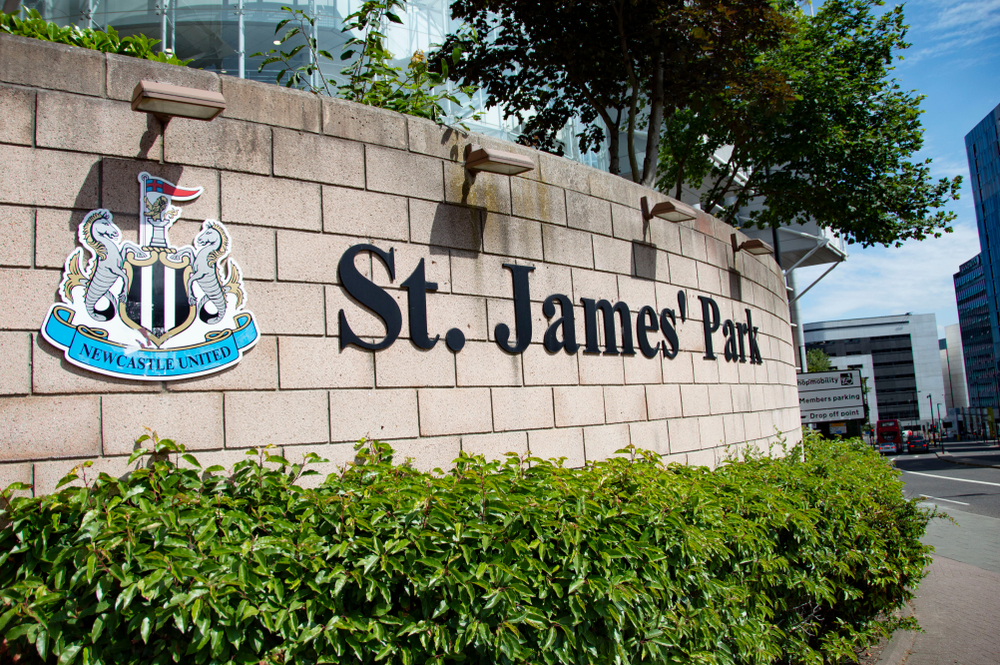 St. James' Park in Newcastle