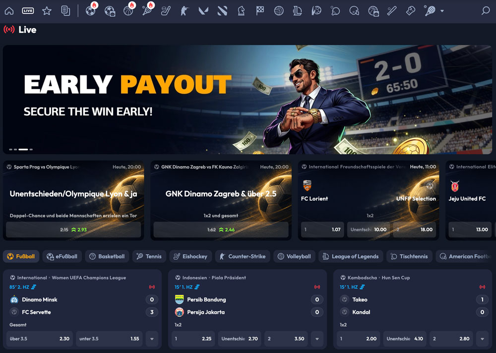 SpinHub Sportwetten