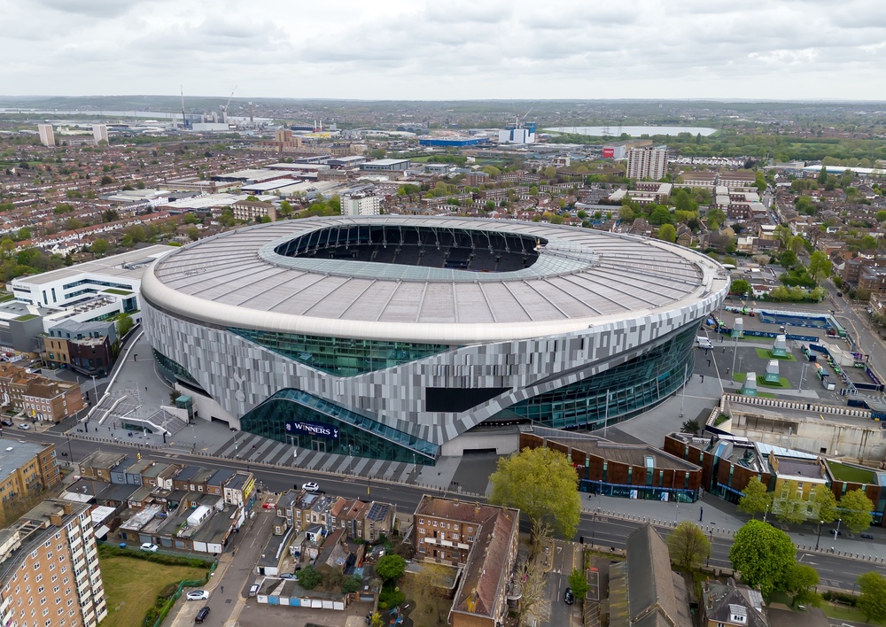 Tottenham Hotspur Stadium in London