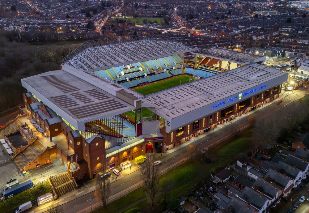 Villa Park in Birmingham