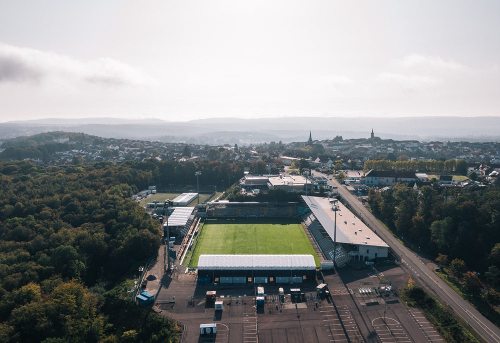 Waldstadion Kaiserlinde in Spiesen-Elversberg