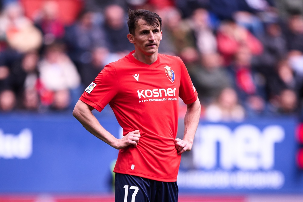 Ante Budimir im Trikot von CA Osasuna