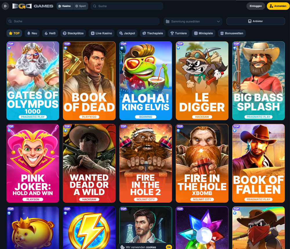 EGOgames Casino
