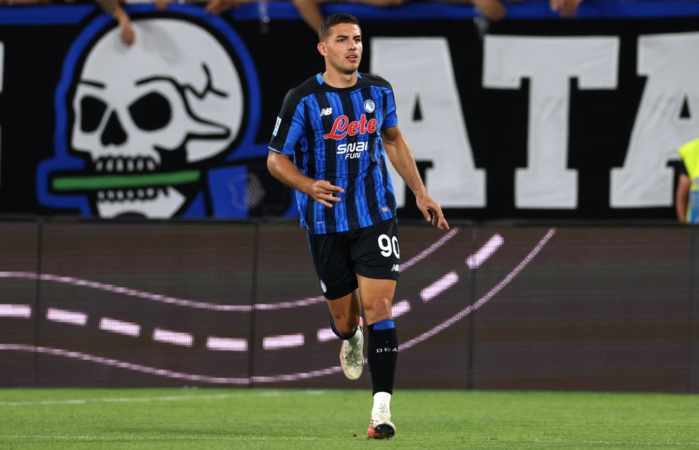 Nikola Krstović im Trikot von Atalanta Bergamo