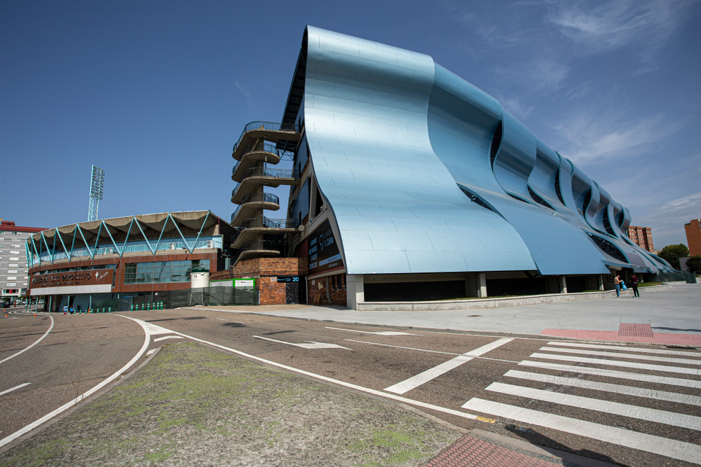 Estadio Balaídos in Vigo, Spielort von Celta Vigo gegen Juventus Turin