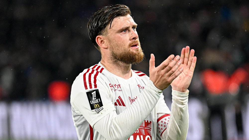 Hugo Magnetti im Trikot von Stade Brest