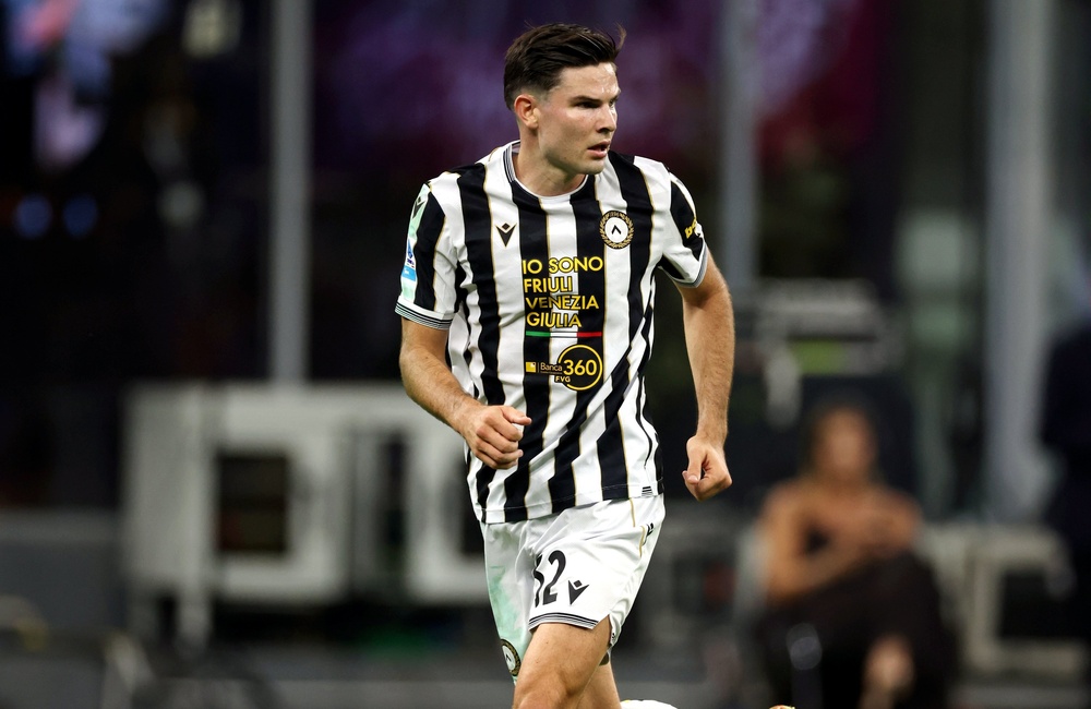 Jurgen Ekkelenkamp im Trikot von Udinese Calcio