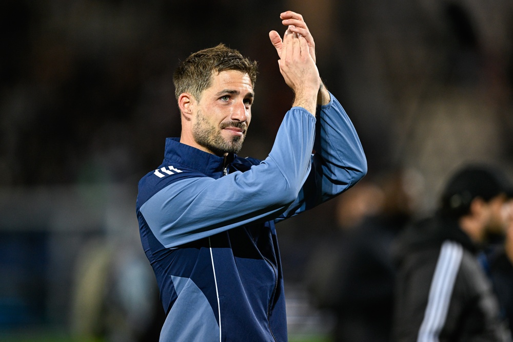 Kevin Trapp, Torhüter des FC Paris, im Stade Jean-Bouin