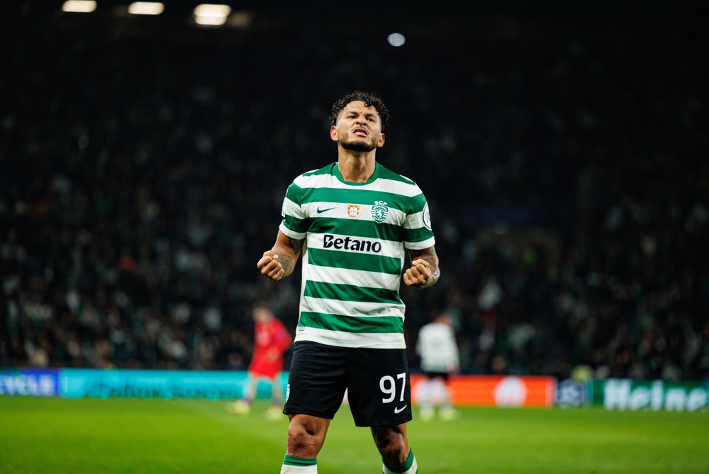 Luis Suárez im Trikot von Sporting CP