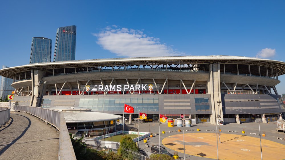 RAMS Park in Istanbul, Spielort von Galatasaray gegen Fenerbahçe