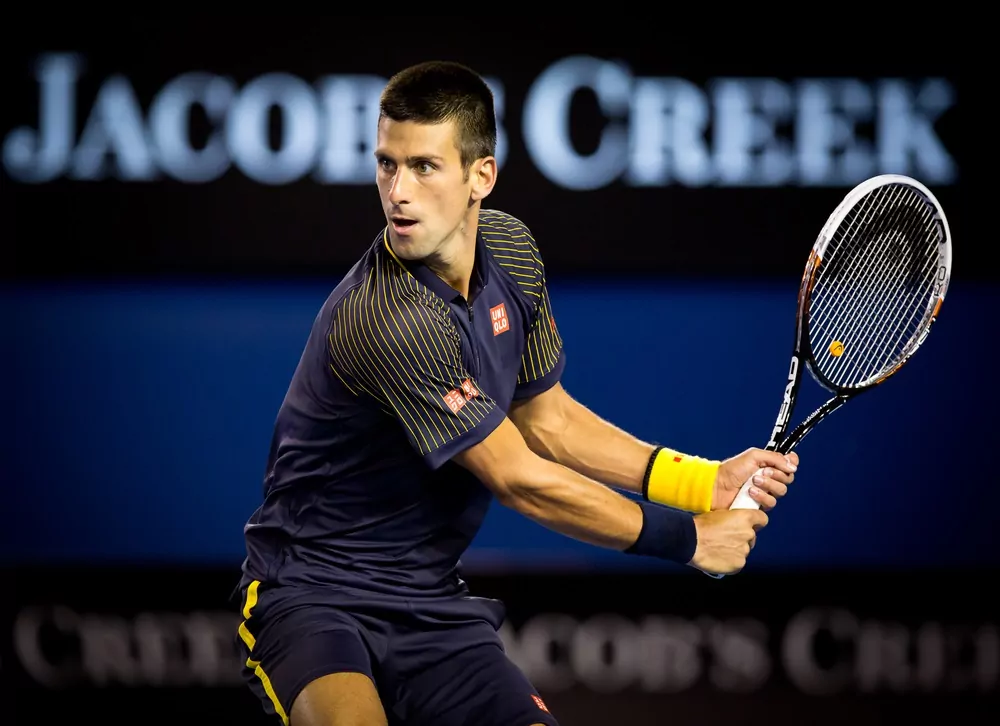 Novak Djokovic, einer der erfolgreichsten Tennisspieler der Welt