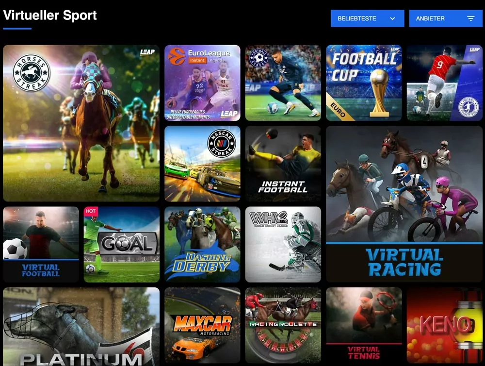 Pribet Virtueller Sport