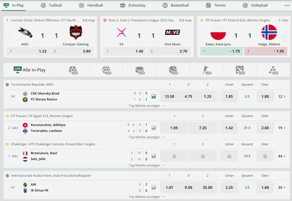 Qbet Livewetten