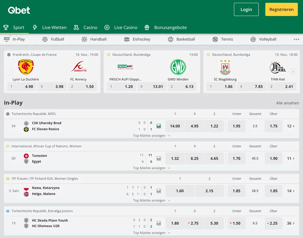 Qbet Website