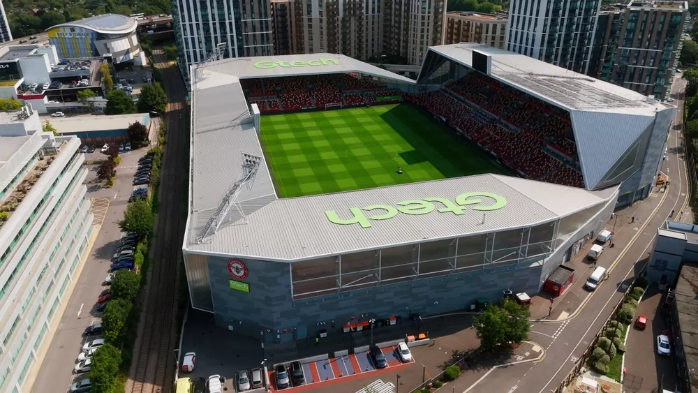 Brentford Community Stadium in London