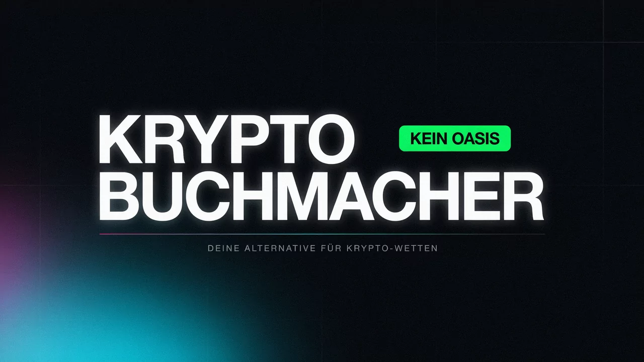 Krypto Buchmacher ohne OASIS mit Bitcoin und Ethereum